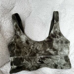 lululemon athletica Green Tie-Dye Tank Top